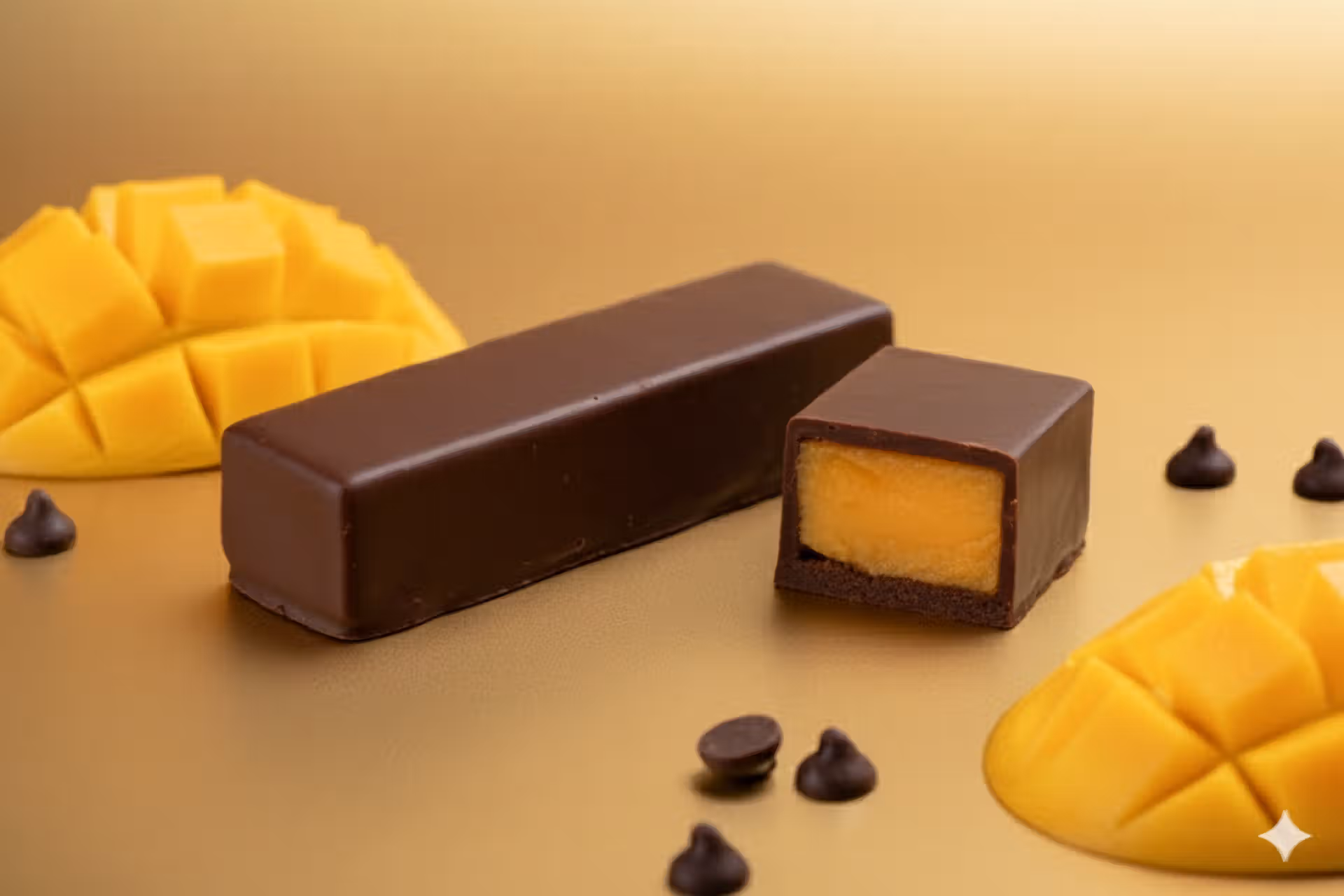barre de chocolat mangue