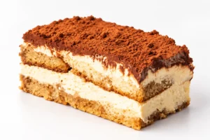 Part de tiramisu Tiramisu traditionnel, pâtisserie de Mimi la petite souris